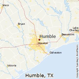 humble texas map.